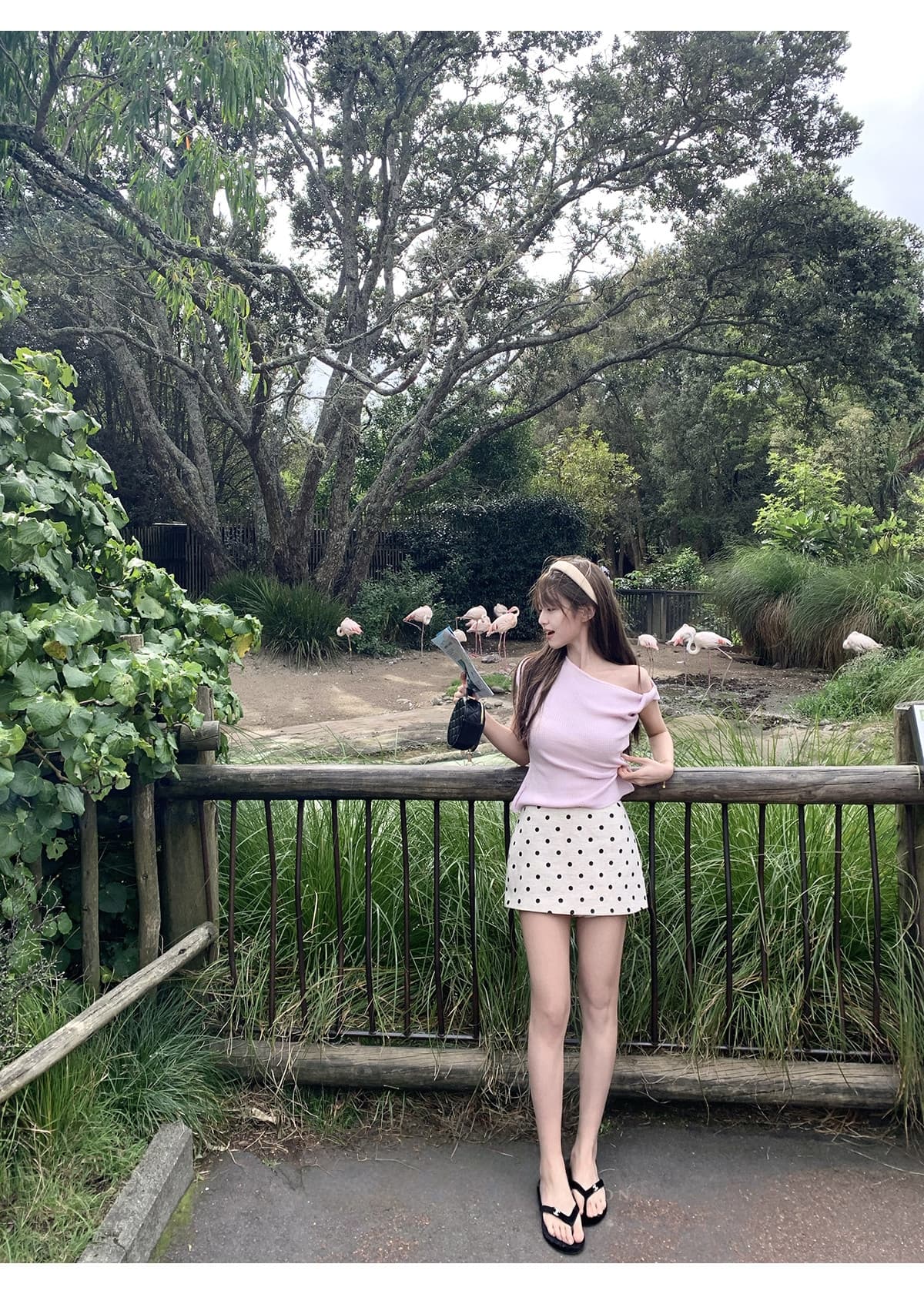 ppmaer 한여름 후아 남편 그리드 디자인 센스 비스듬한 칼라 반팔 티셔츠 여성 여름 품격 몸매 가꾸기 캐주얼 맨위 상세 이미지 9