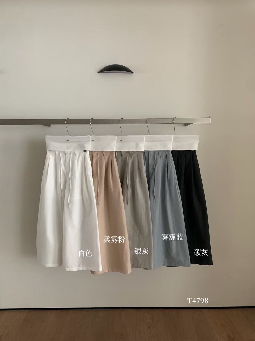 대 폭발 업그레이드 판매량 폭발 바지 종류 속도 건조한 면 슬림해 보이는 9 포인트 넓은 다리 닫힌 눈 가져 가라. 반드시 구성하다 싱글 캐주얼 바지 상세 이미지 22