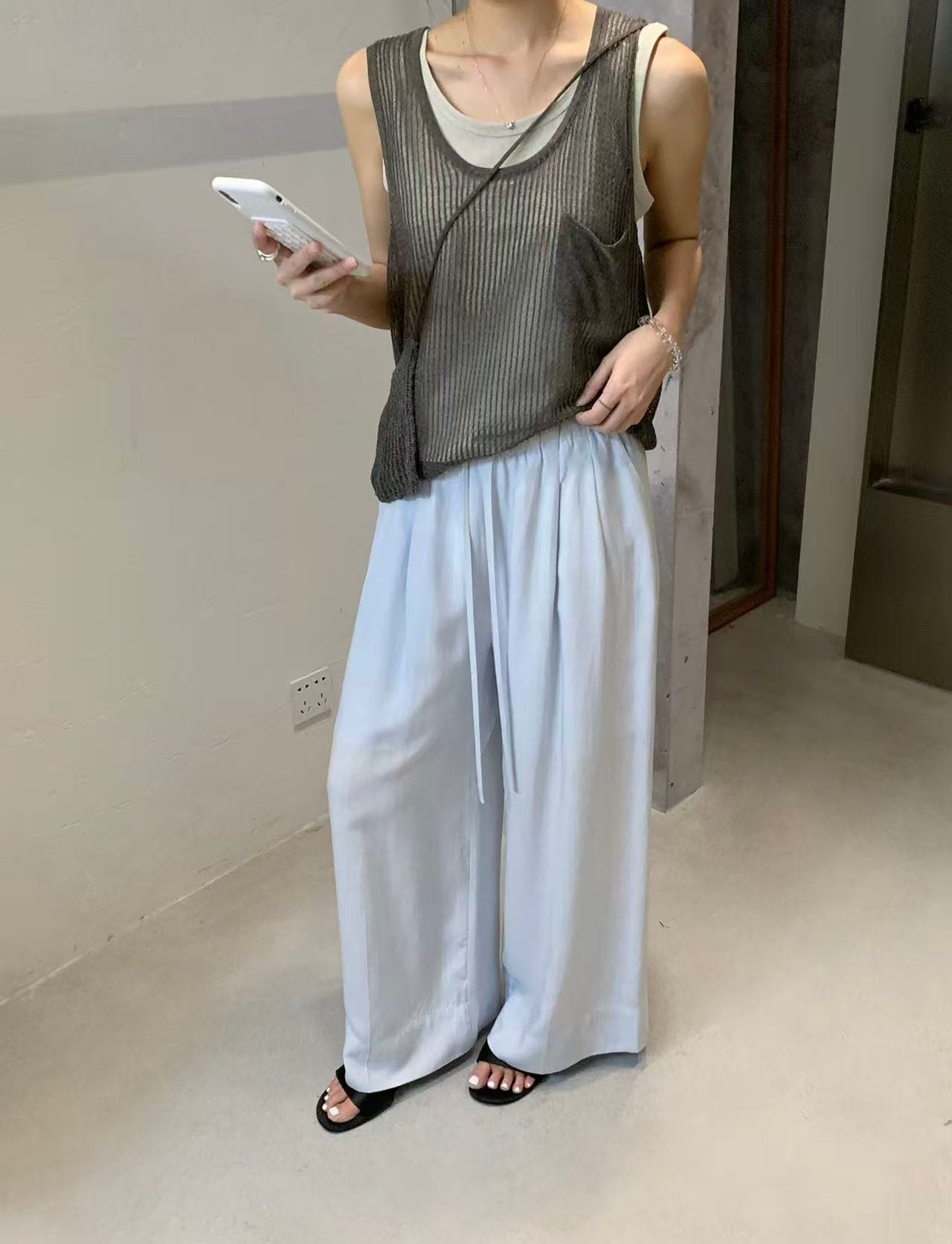 26 년 여름 켜기 새로운 슈퍼 폭발 한 부서 슈퍼 편안한 다용도 하느님 바지 캐주얼 바지 색상 시스템 매우 긍정적 인 상세 이미지 13