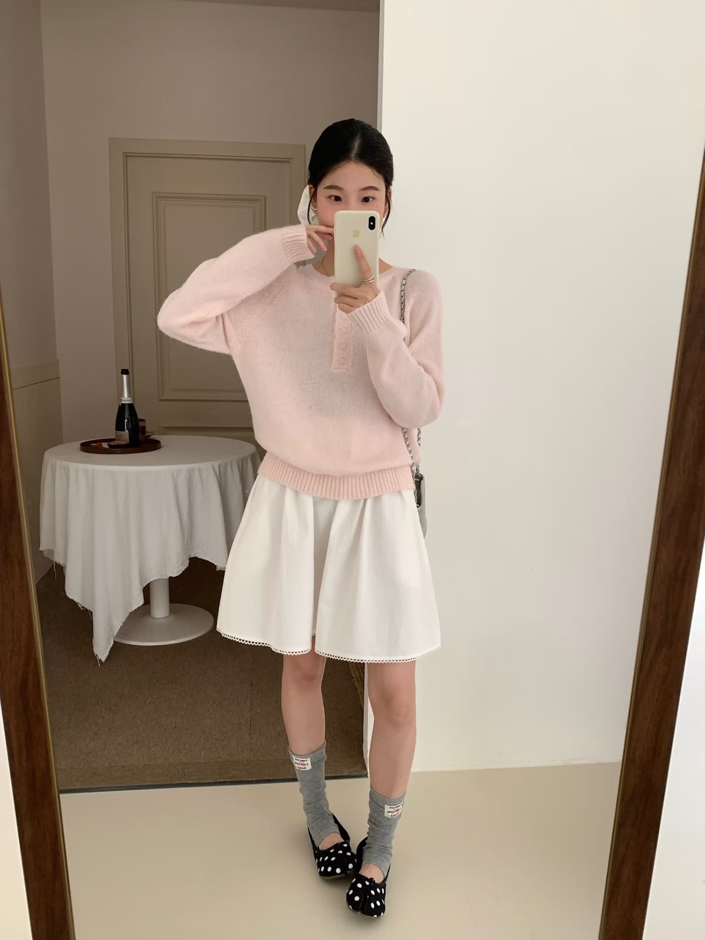 실사 26 가을 켜기 새로운 캐주얼 다용도 부서 버클 풀오버 라운드 넥 루즈핏 슬림해 보이는 긴팔 니트 스웨터 맨위 상세 이미지 13