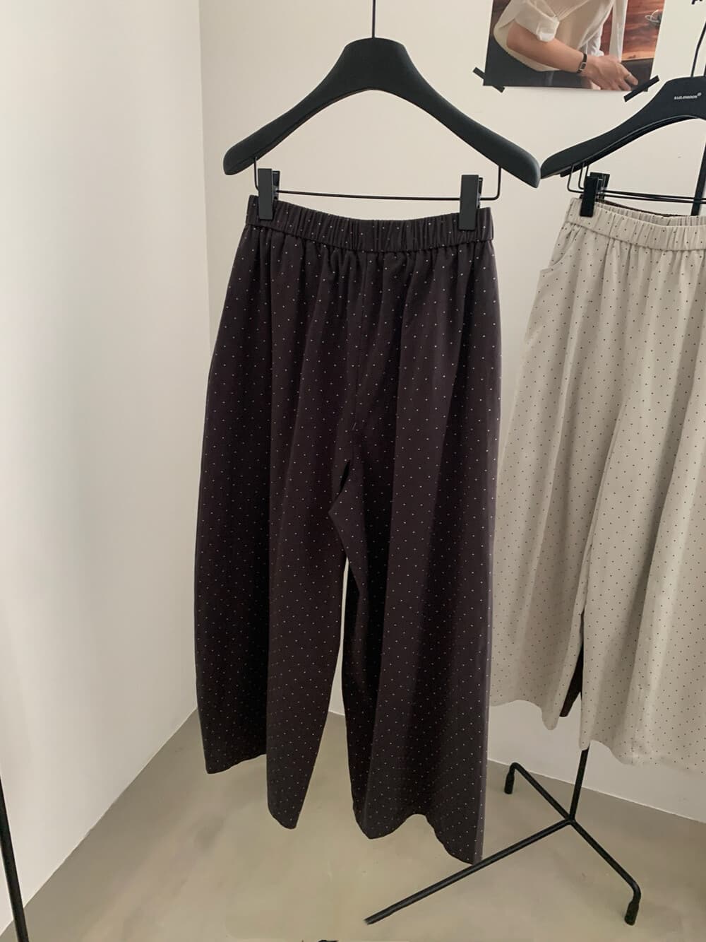 가을 켜기 새로운 폭발 푸시 도트 무늬 풍선 바지 입력 가게 반드시 가져 가라. 폭발 허리밴드 선택하지 마라. 사람들 캐주얼 바지 상세 이미지 26