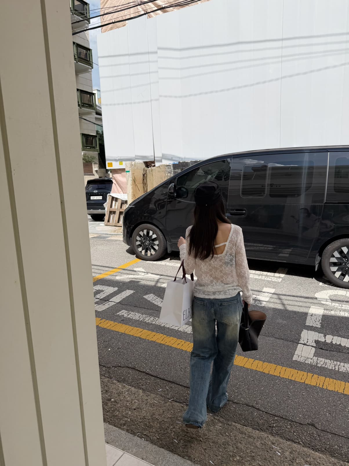 가을 켜기 새로운 26 가을 레이스 기본 셔츠 이후 백리스 디자인 센스 작은 셔츠 상세 이미지 8