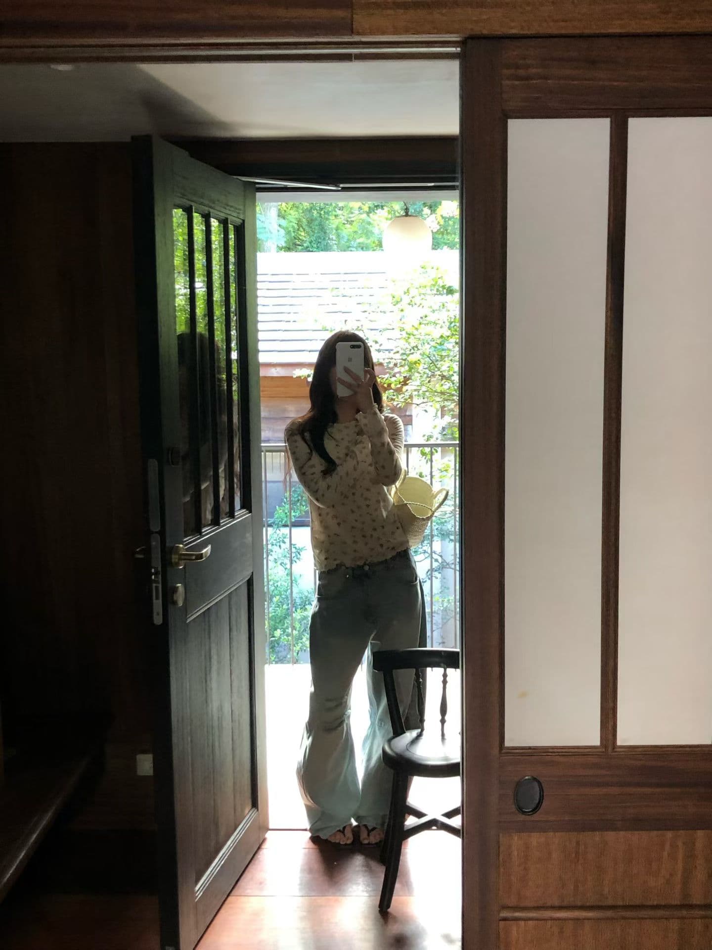 26 년 가을 켜기 새로운 한 여성 달콤함 연령 감소 프릴 꽃무늬 만나는 긴팔 티셔츠 상세 이미지 11