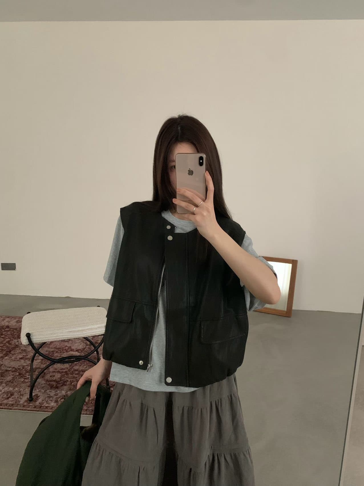 실사 26 가을 맨위 폭발 이른 가을 반드시 입력 핏 스타일 슈퍼 좋아요. ~ 중 베스트 임의로 코디 모두 매우 색상이 없습니다. 상세 이미지 12