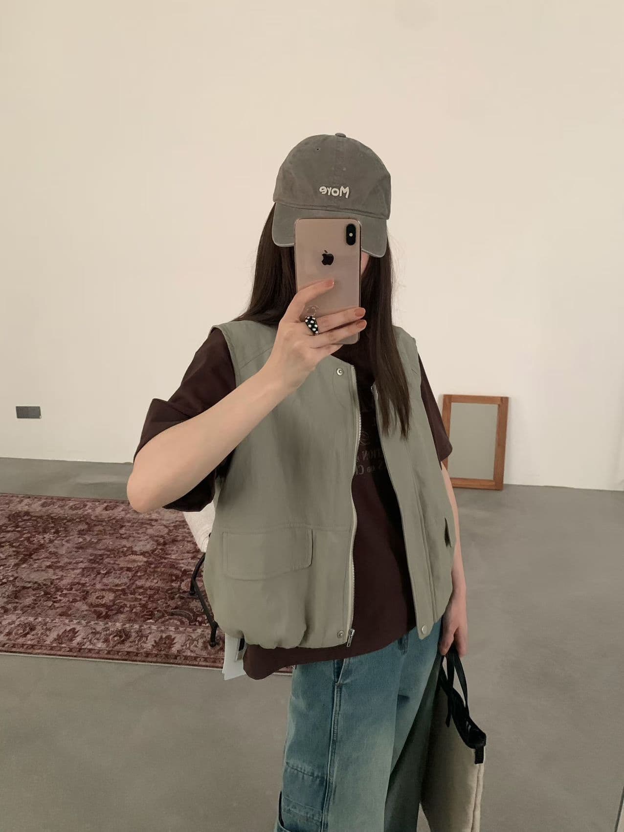 실사 26 가을 켜기 새로운 클래식 다용도 캐주얼 알파벳 프린트 여성 루즈핏 라운드 넥 반팔 티셔츠 상세 이미지 6