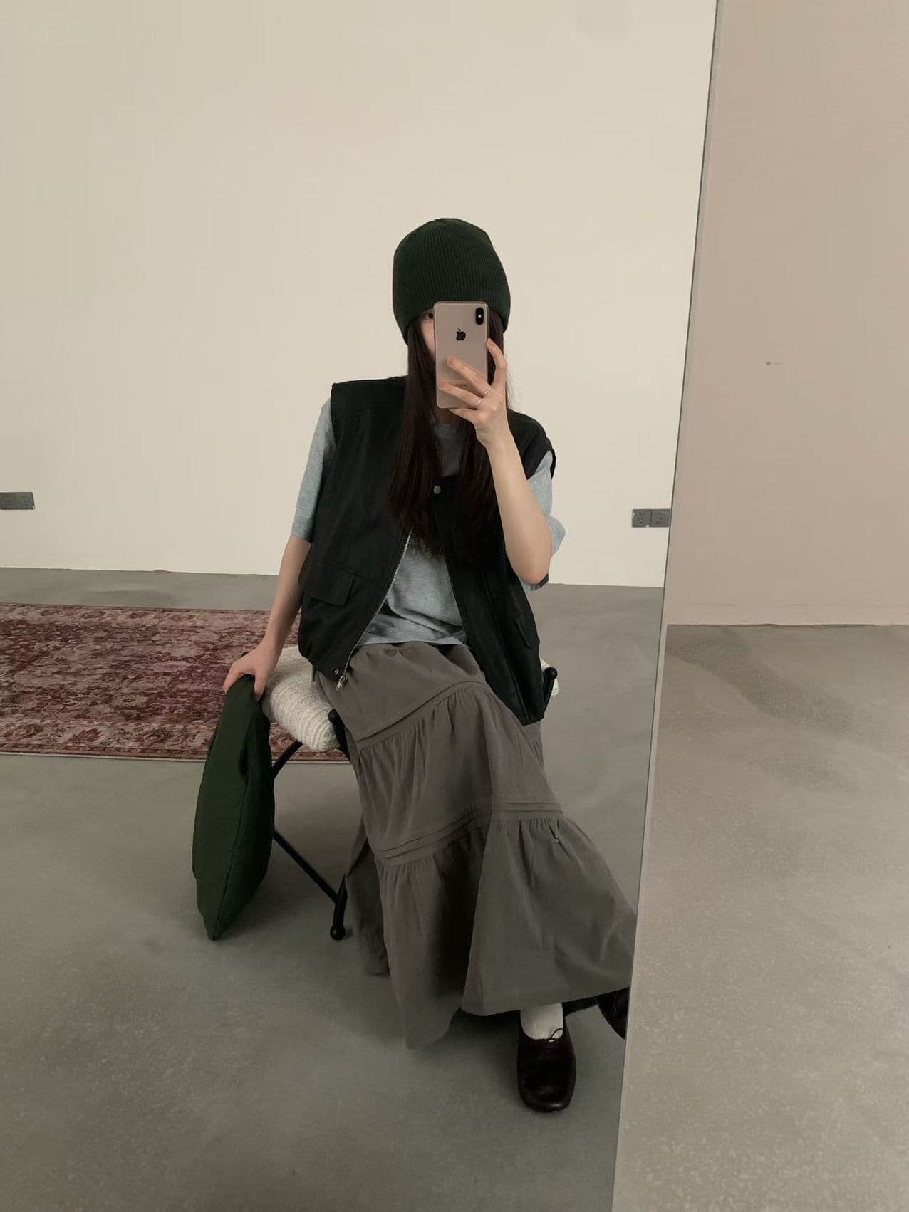 실사 26 가을 켜기 새로운 클래식 다용도 캐주얼 알파벳 프린트 여성 루즈핏 라운드 넥 반팔 티셔츠 상세 이미지 11