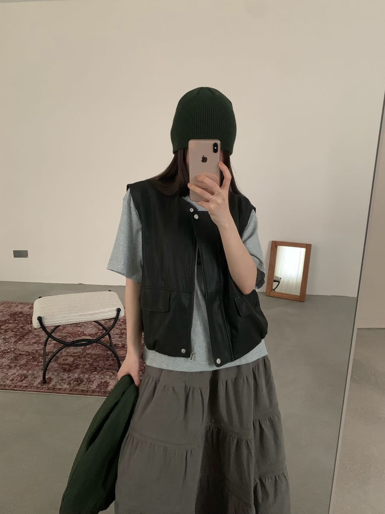 실사 26 가을 켜기 새로운 클래식 다용도 캐주얼 알파벳 프린트 여성 루즈핏 라운드 넥 반팔 티셔츠 상세 이미지 12