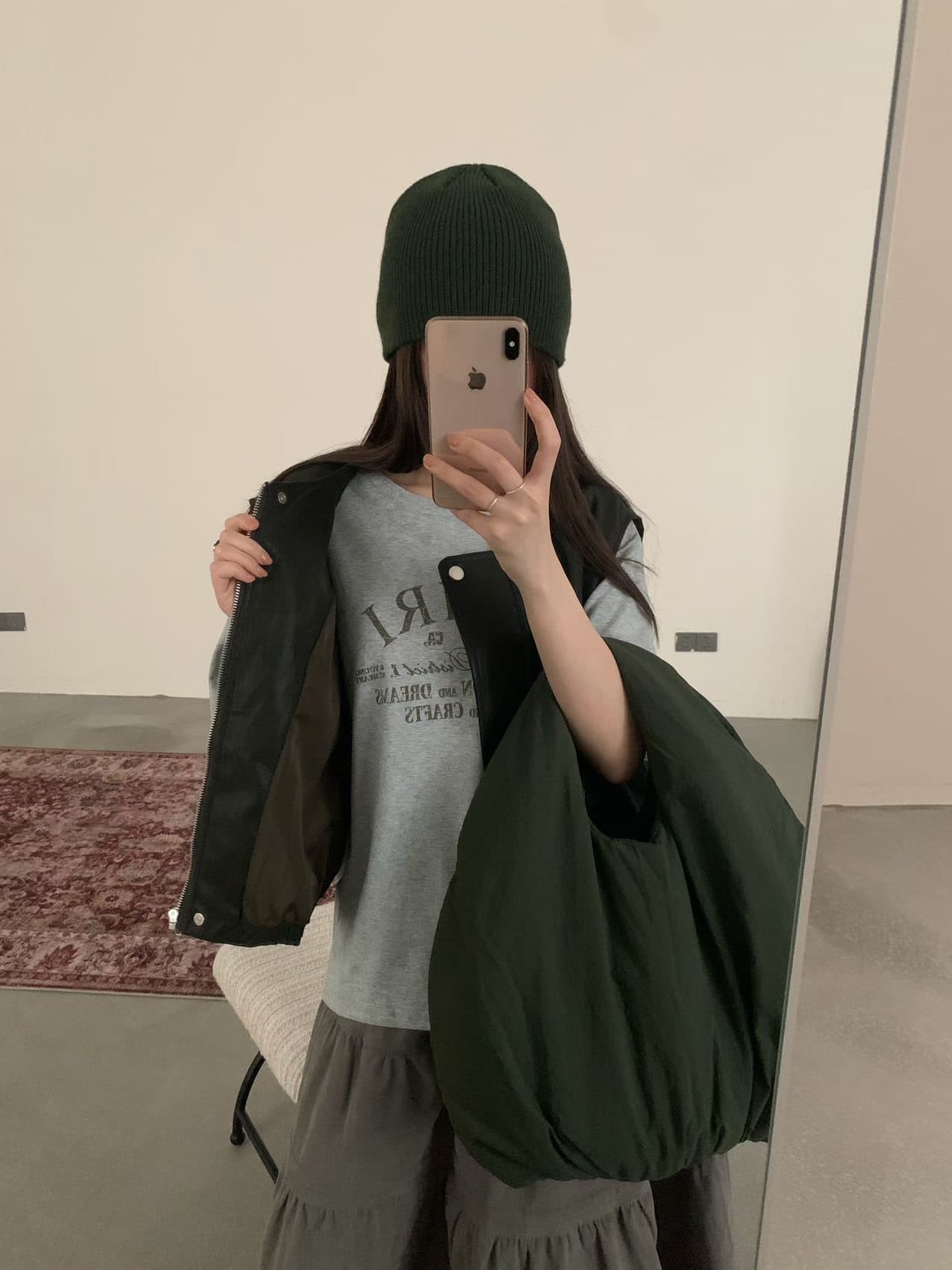 실사 26 가을 켜기 새로운 클래식 다용도 캐주얼 알파벳 프린트 여성 루즈핏 라운드 넥 반팔 티셔츠 상세 이미지 13