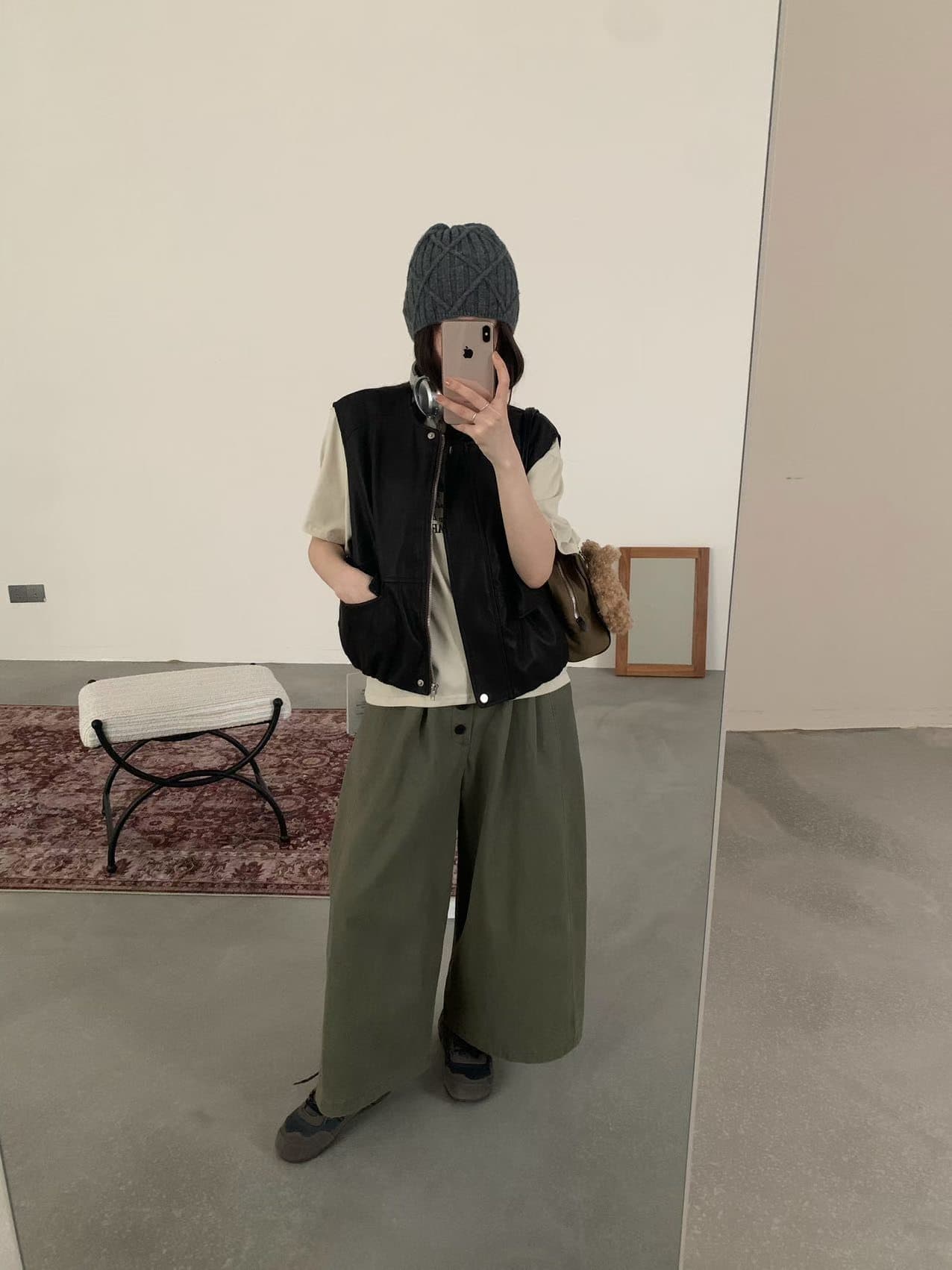 실사 26 가을 켜기 새로운 클래식 다용도 캐주얼 알파벳 프린트 여성 루즈핏 라운드 넥 반팔 티셔츠 상세 이미지 15