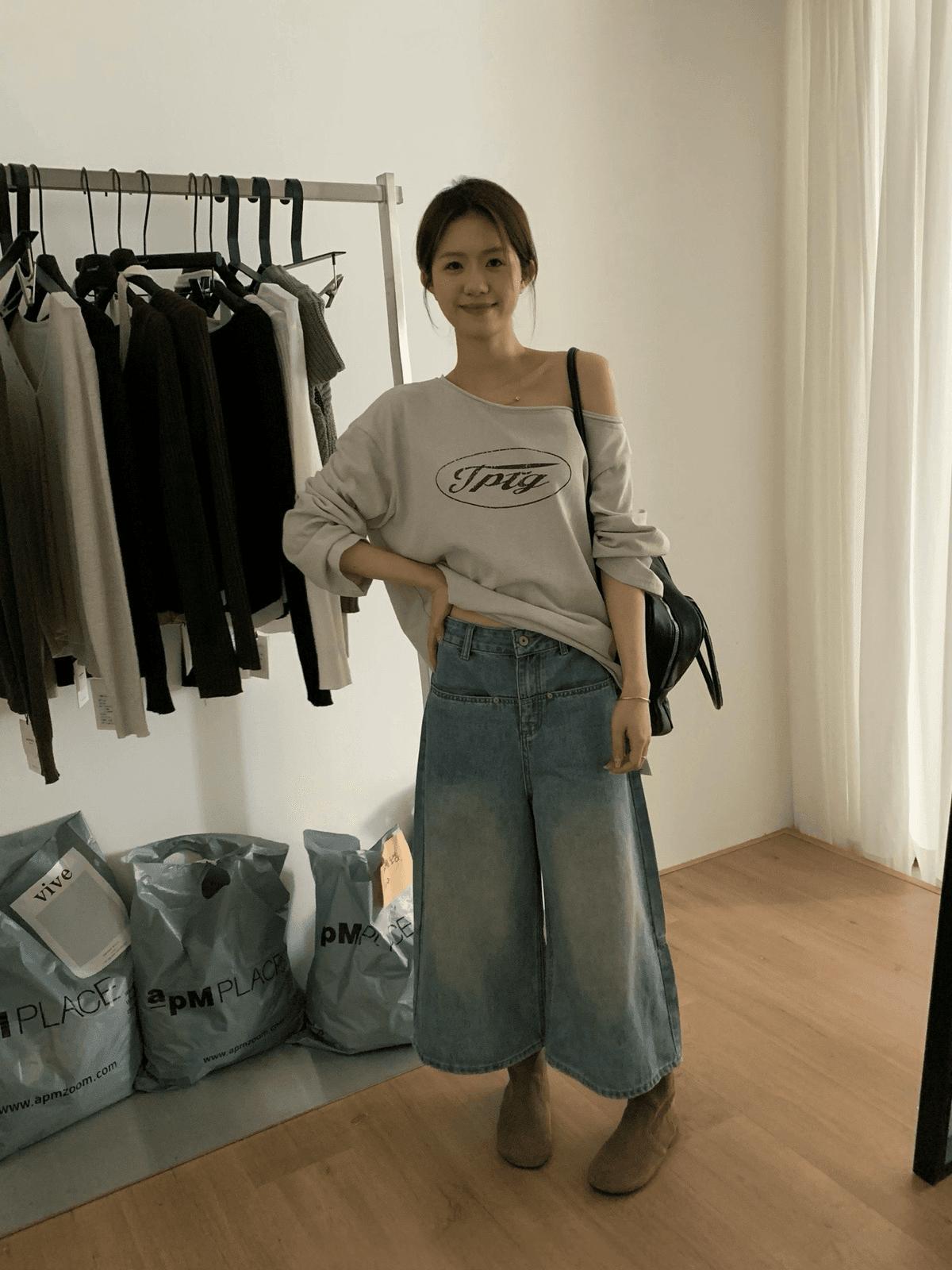 돈 벌기 폭발 수평 주머니 8 점 바지 모든 사람들 구성하다 싱글 섹션 색상 바지 길다 모두 만든 내가 ji 청바지 상세 이미지 9