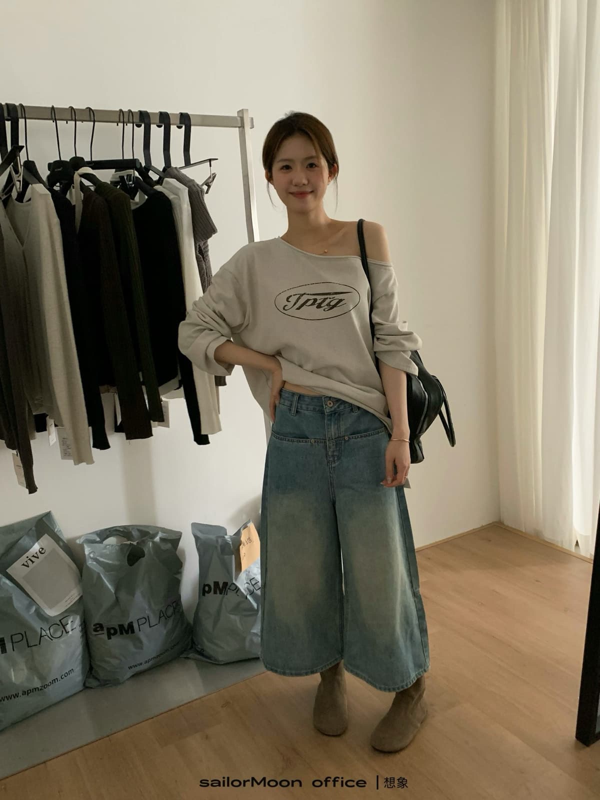 돈 벌기 폭발 수평 주머니 8 점 바지 모든 사람들 구성하다 싱글 섹션 색상 바지 길다 모두 만든 내가 ji 청바지 상세 이미지 12