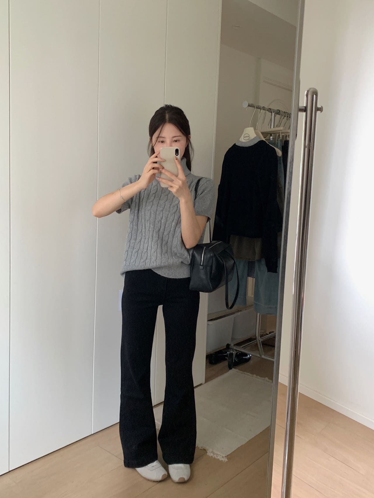 실사 26 가을 켜기 새로운 가을 아메리칸 부드럽다 루즈핏 여성 ins 캐주얼 청바지 상세 이미지 11