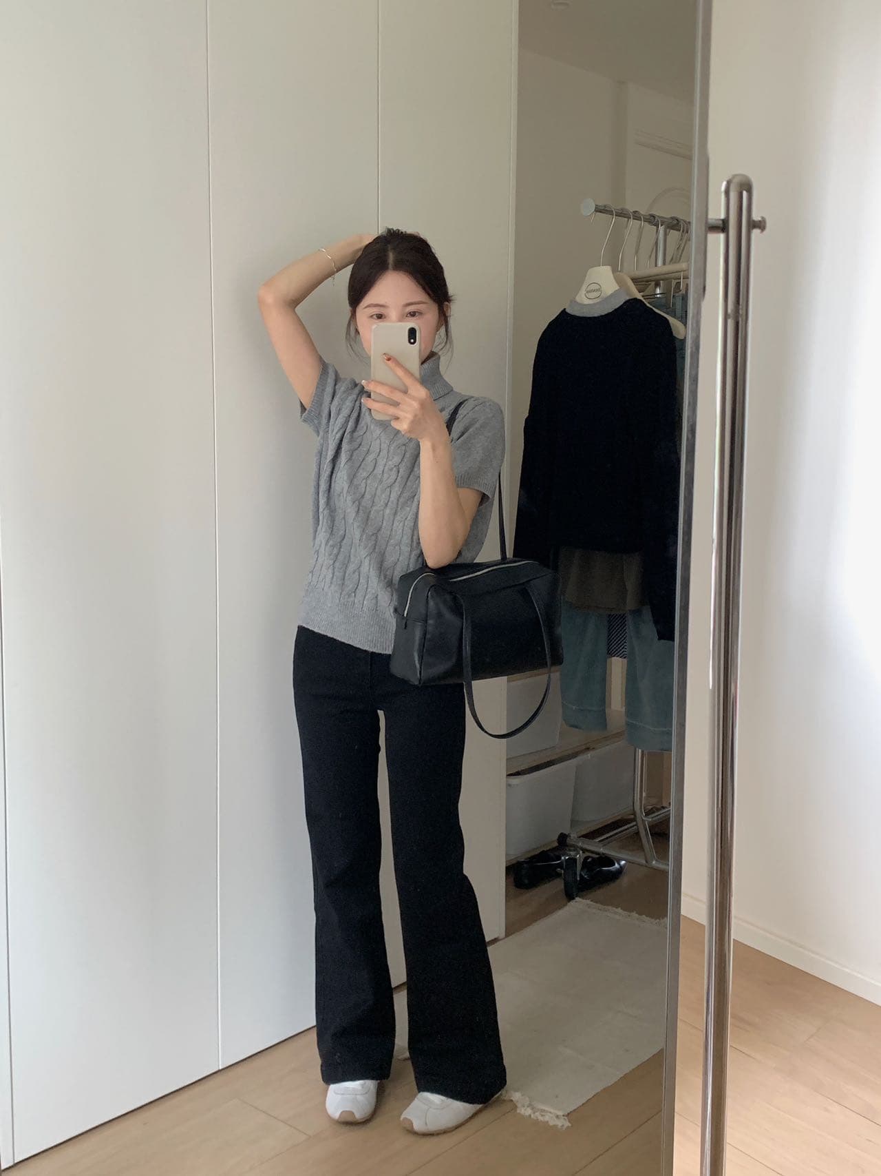실사 26 가을 켜기 새로운 가을 아메리칸 부드럽다 루즈핏 여성 ins 캐주얼 청바지 상세 이미지 13