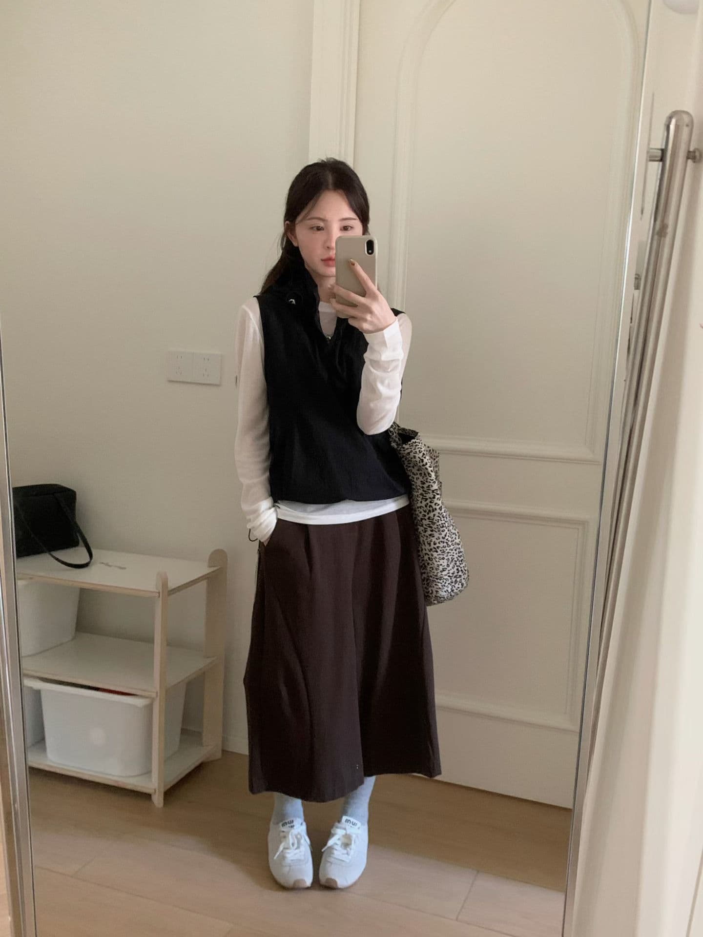 실사 26 가을 켜기 새로운 추천 한 부서 미니멀리즘 핑크색 후드 민소매 베스트 캐주얼 다용도 풀오버 외부 가져 가라. 상세 이미지 5