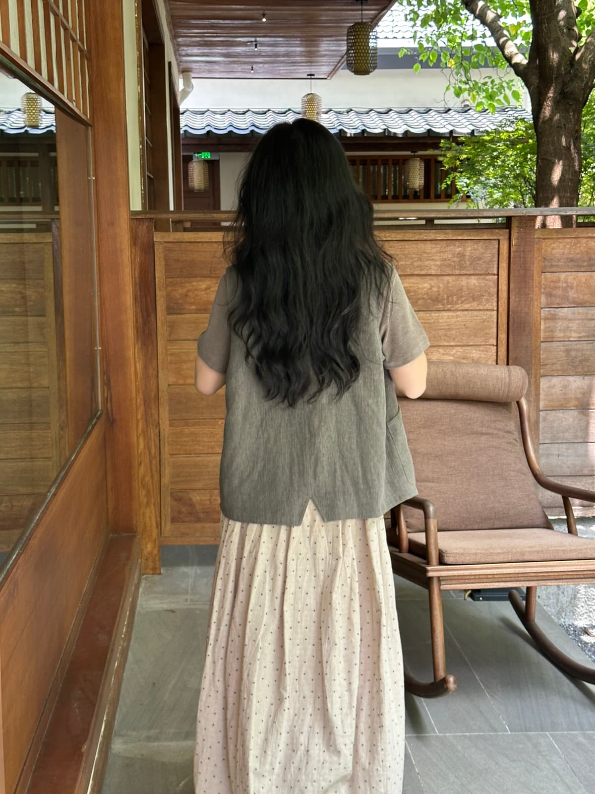 폭발 가을 켜기 새로운 한 부서 비싼 고급 일본식 출퇴근 다용도 슈퍼 판매하기 좋은 도트 무늬 반신 스커트 상세 이미지 13