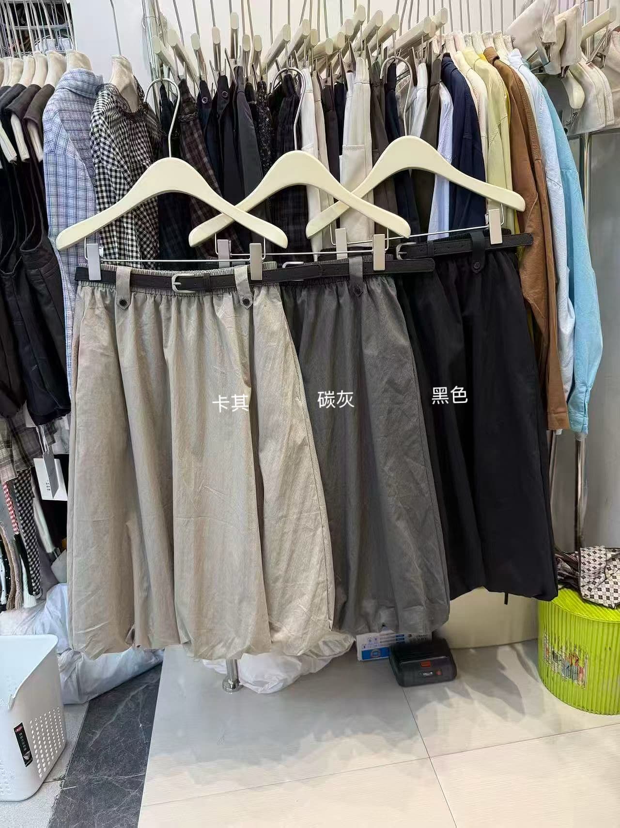 가을 켜기 새로운 한 부서 분위기 센스 품격 꽃밭 반 스커트 벨트 포함 반신 스커트 벨트 포함 상세 이미지 2