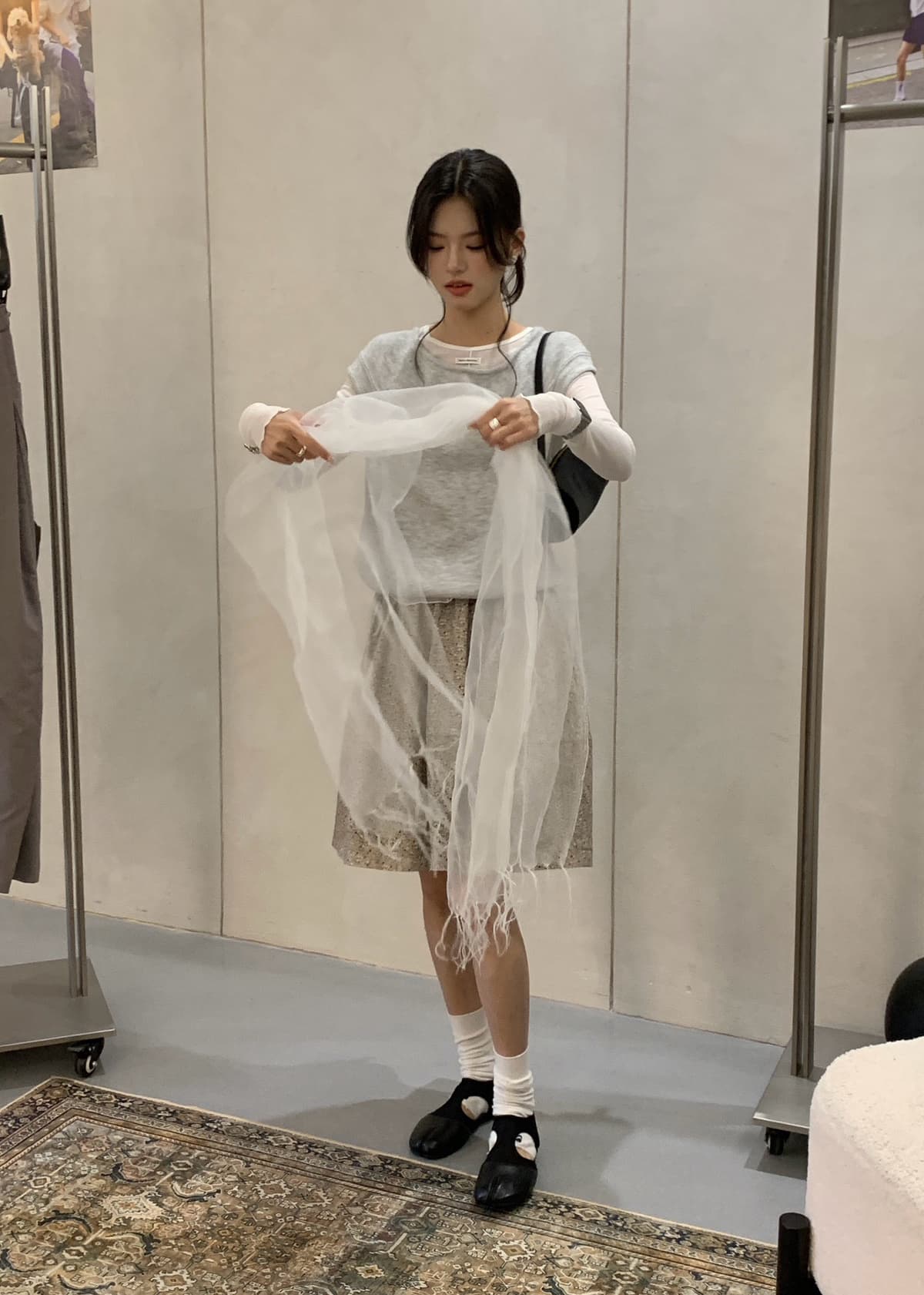 가을 켜기 새로운 한 부서 이른 가을 달콤한 스타일 스택 착용 싱글 착용 라운드 넥 부드러운 찹쌀 기타 색상 니트 스웨터 니트 스웨터 상세 이미지 6