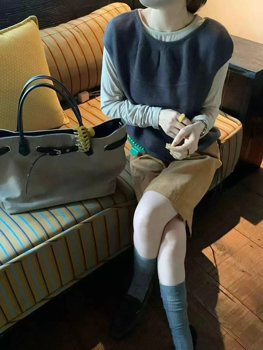 가을 켜기 새로운 한 부서 이른 가을 달콤한 스타일 스택 착용 싱글 착용 라운드 넥 부드러운 찹쌀 기타 색상 니트 스웨터 니트 스웨터 상세 이미지 10