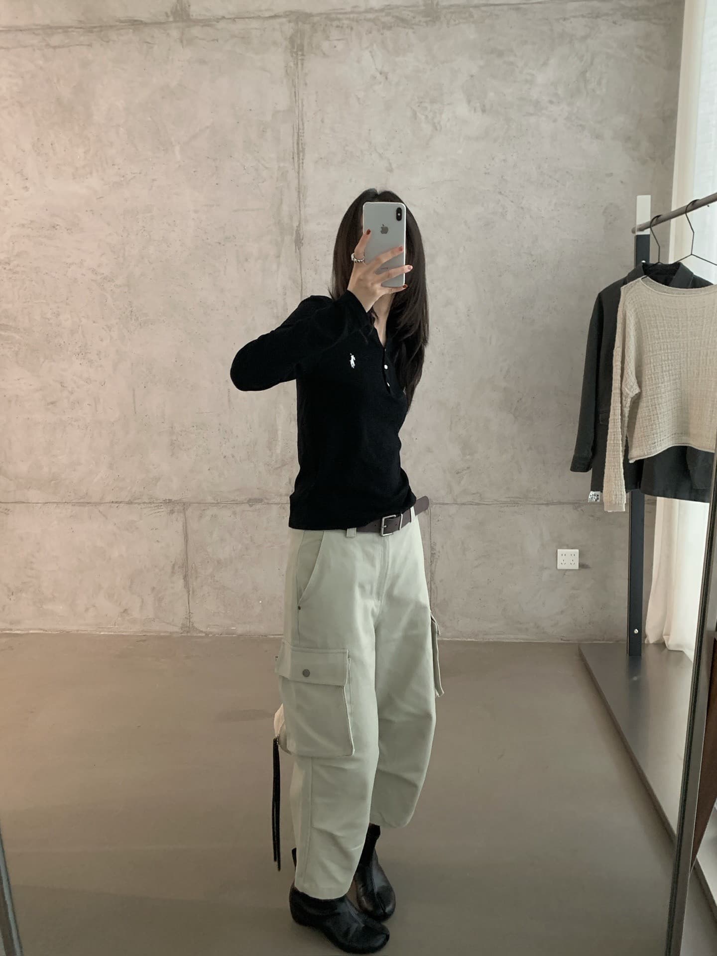 부드러운 한 부서 프릴 반하이넥 긴팔 니트 스웨터 여성 가을 몸매 가꾸기 슬림해 보이는 기본 셔츠 맨위 상세 이미지 45
