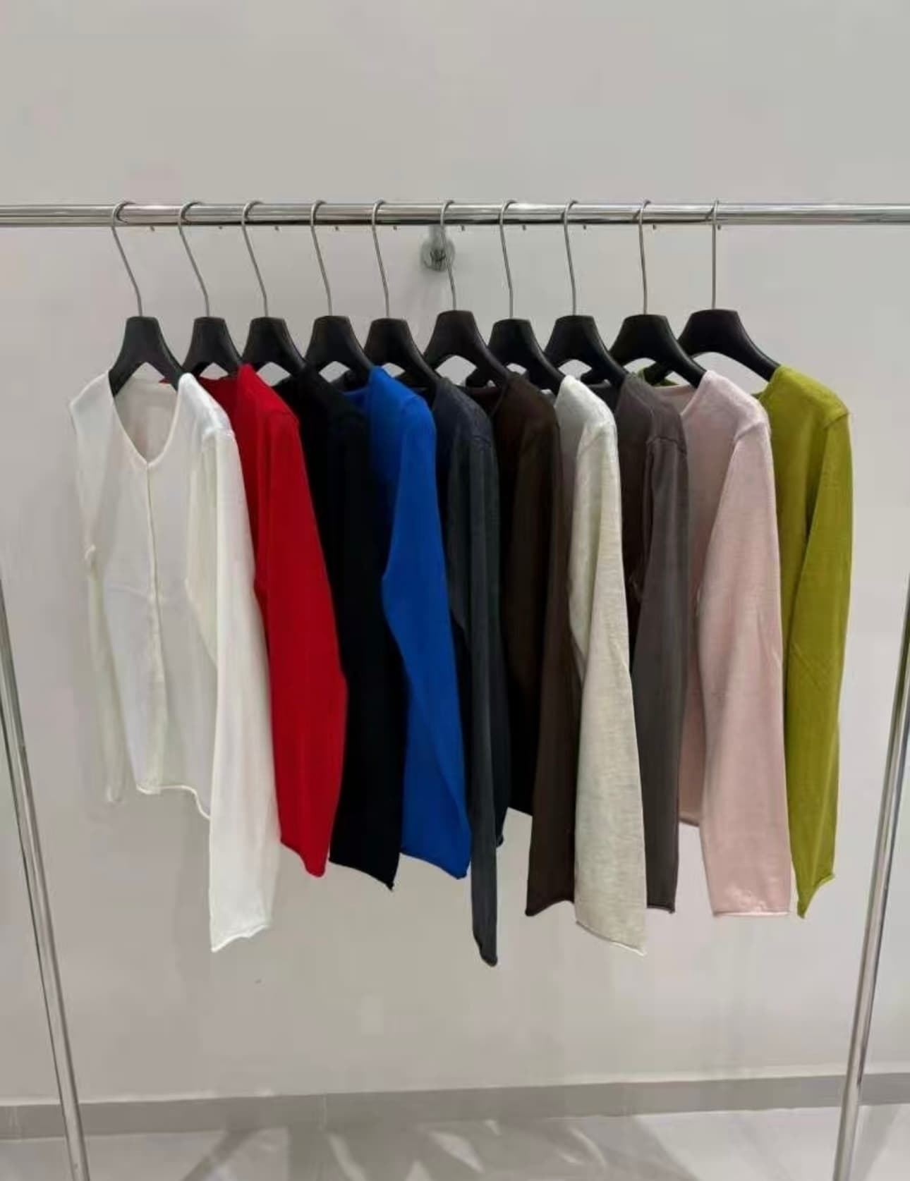 26 가을 켜기 새로운 인력 한 조각 느긋한 기타 색상 얇은 스타일 다용도 니트 오픈 가디건 상세 이미지 3