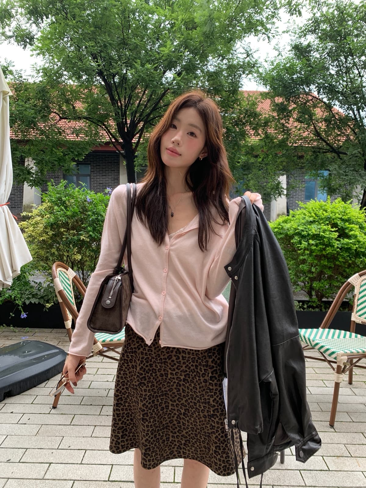 26 가을 켜기 새로운 인력 한 조각 느긋한 기타 색상 얇은 스타일 다용도 니트 오픈 가디건 상세 이미지 13