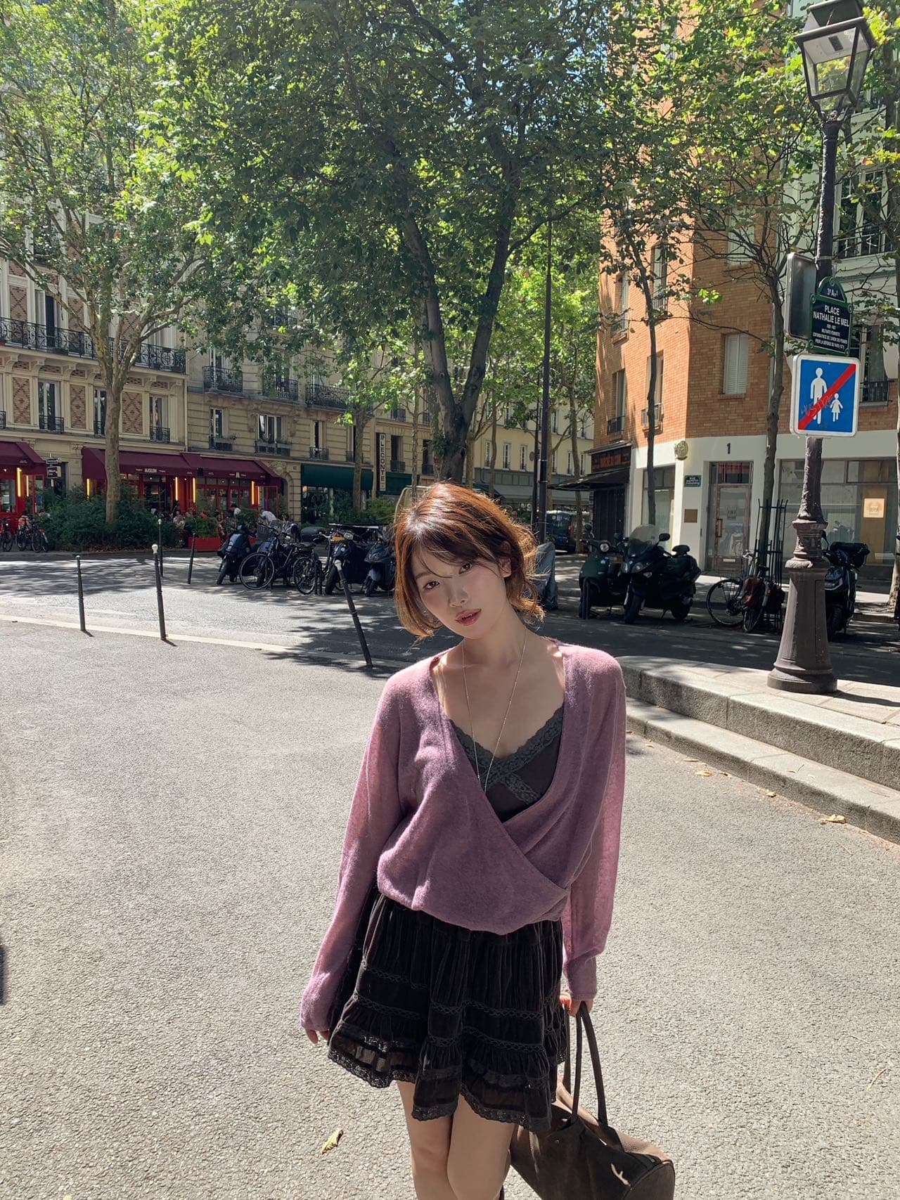가을 켜기 새로운 스택 착용 ~ 중 영혼 인사이드 가져 가라. 순수한 욕망 레이스 조각 조끼 상세 이미지 7