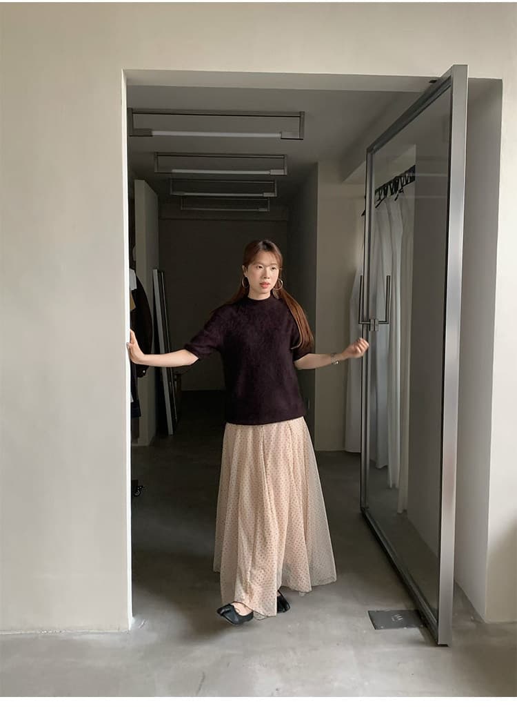 판매하다 폭발 위로 분위기 센스 당겨서 털 절대적으로 좋아 보인다. 원단 부드러운 찹쌀 편안한 조금 어느 쪽이든 넥타이 사람들 스웨터 상세 이미지 6