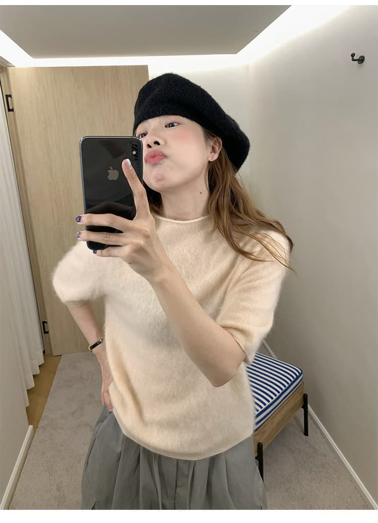 판매하다 폭발 위로 분위기 센스 당겨서 털 절대적으로 좋아 보인다. 원단 부드러운 찹쌀 편안한 조금 어느 쪽이든 넥타이 사람들 스웨터 상세 이미지 16