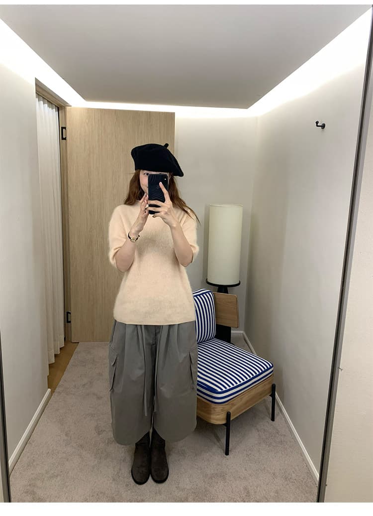 판매하다 폭발 위로 분위기 센스 당겨서 털 절대적으로 좋아 보인다. 원단 부드러운 찹쌀 편안한 조금 어느 쪽이든 넥타이 사람들 스웨터 상세 이미지 18