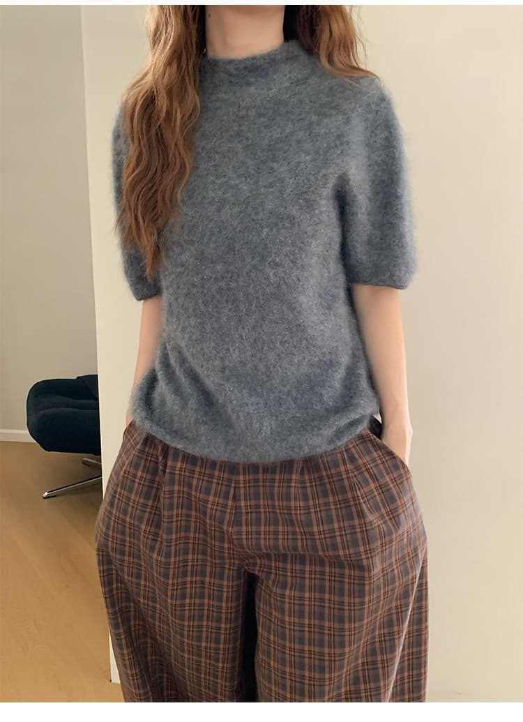판매하다 폭발 위로 분위기 센스 당겨서 털 절대적으로 좋아 보인다. 원단 부드러운 찹쌀 편안한 조금 어느 쪽이든 넥타이 사람들 스웨터 상세 이미지 20