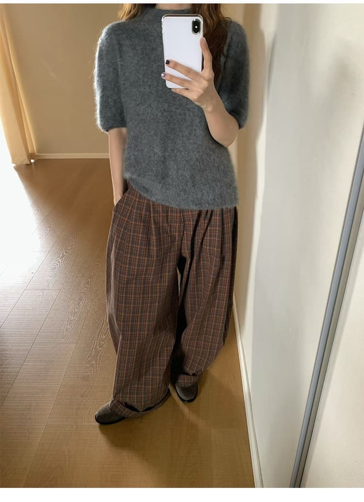 판매하다 폭발 위로 분위기 센스 당겨서 털 절대적으로 좋아 보인다. 원단 부드러운 찹쌀 편안한 조금 어느 쪽이든 넥타이 사람들 스웨터 상세 이미지 21