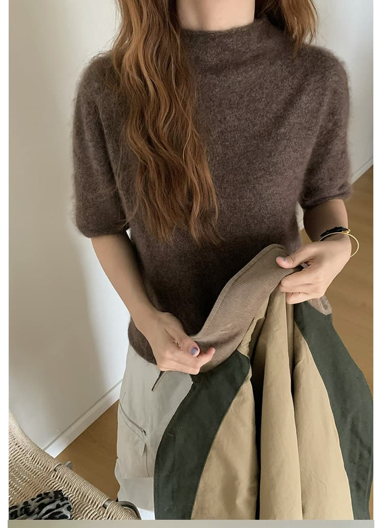 판매하다 폭발 위로 분위기 센스 당겨서 털 절대적으로 좋아 보인다. 원단 부드러운 찹쌀 편안한 조금 어느 쪽이든 넥타이 사람들 스웨터 상세 이미지 26