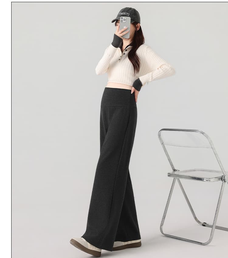 실사 임산부 바지 가을 겨울 외출용 루즈핏 다용도 도루 센스 새로운 없음 복부 지지 l 부드러운 바지 상세 이미지 18
