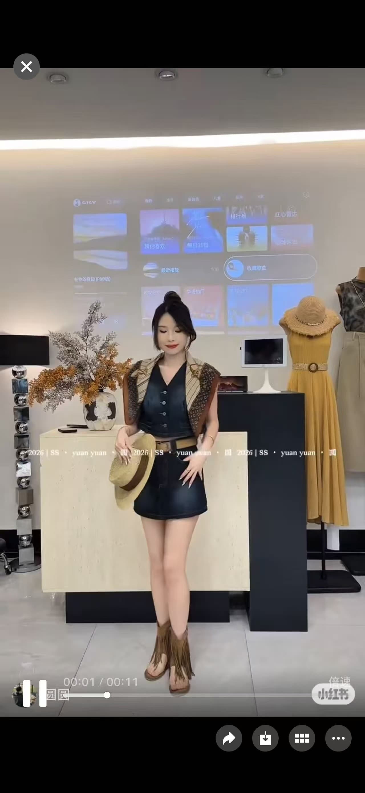오래된 돈 바람 레트로 패션 세트 여성 여름 얇은 스타일 디자인 센스 셔츠 하이웨이스트 슬림해 보이는 반신 스커트 투피스 세트 트렌디 상세 이미지 4
