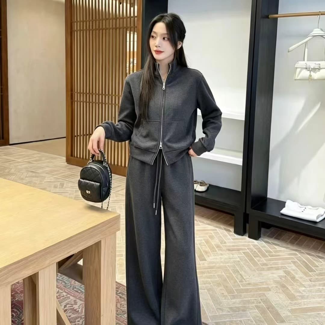 조기 가을 자이언트 잘 생긴 한 부서 착용 가져 가라. 전체 집합 2026 새로운 슈퍼 화재 후드티 캐주얼 운동 투피스 슈트 여성 이미지 5