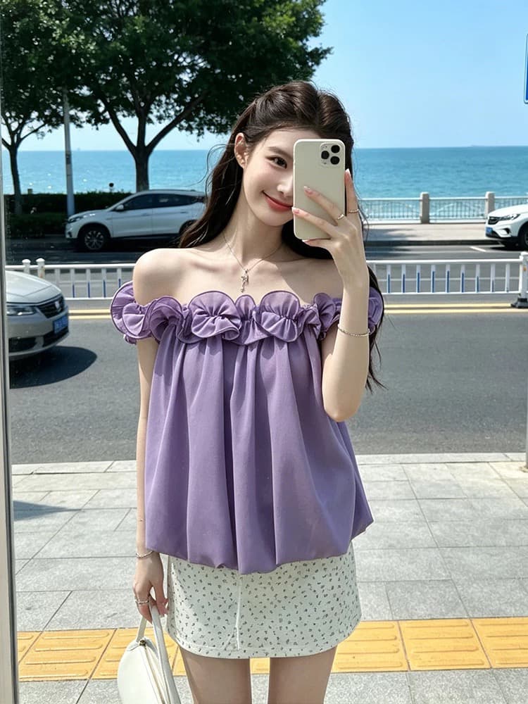 쉬폰 블라우스