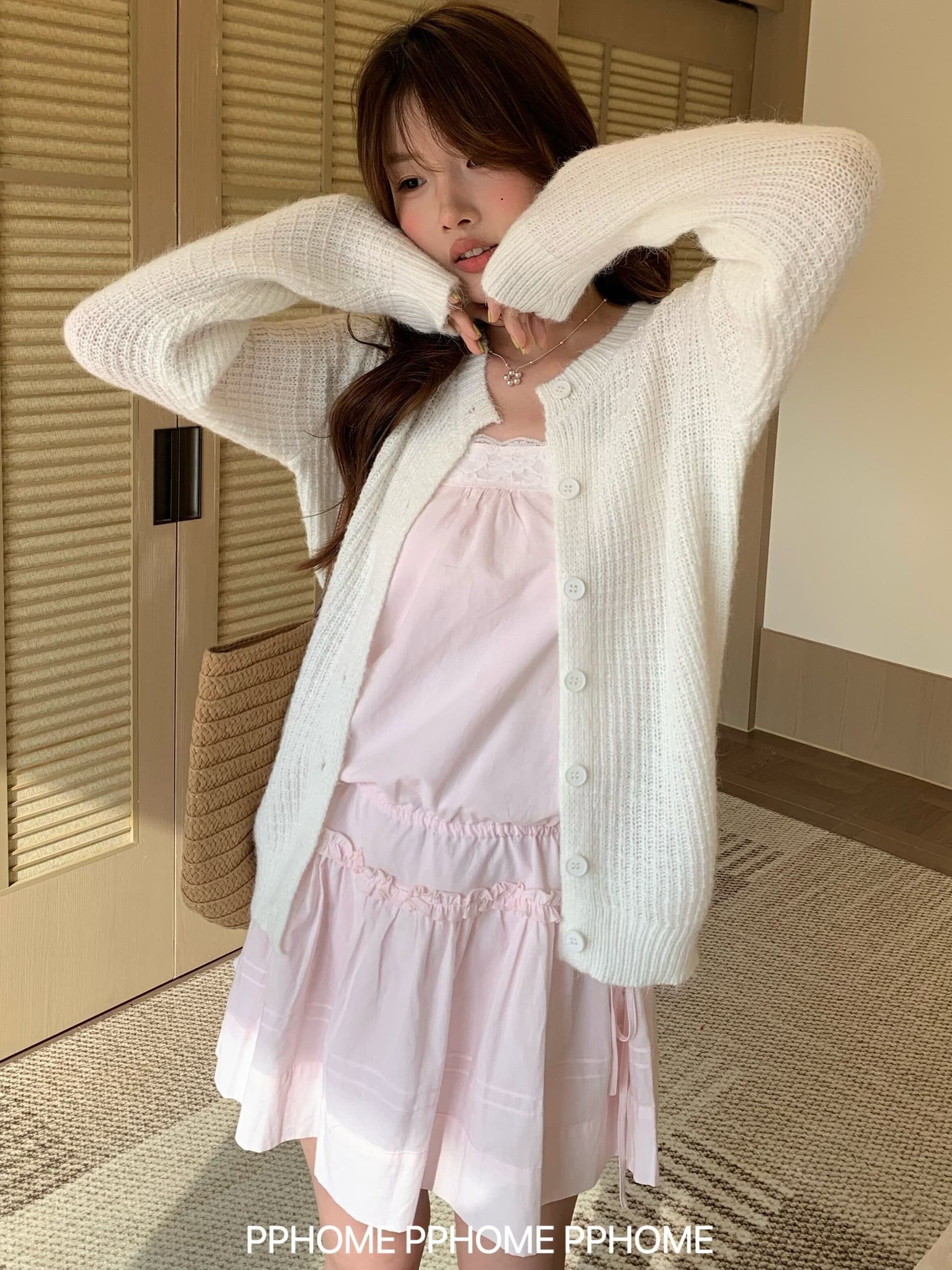 달콤함 레이스 슬립 드레스 다용도 여성 드레스 여름 새로운 작은 대중 민소매 허리 수축 한 마디 미니 스커트 상세 이미지 7