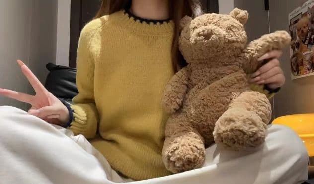 한 부서 라운드 넥 니트 회색 스웨터 여자 가을 새로운 배색 루즈핏 느긋한 바람 고급 센스 부드러운 찹쌀 맨위 xr 상세 이미지 5