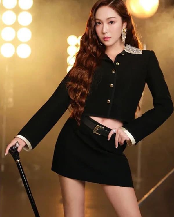 높음 세트 장 원 영어 미아오 miu 프랑스식 품격 명문 여성 샤오시엔 훈련 무거운 작업 짧은 외부 세트 반 스커트 여성 상세 이미지 6