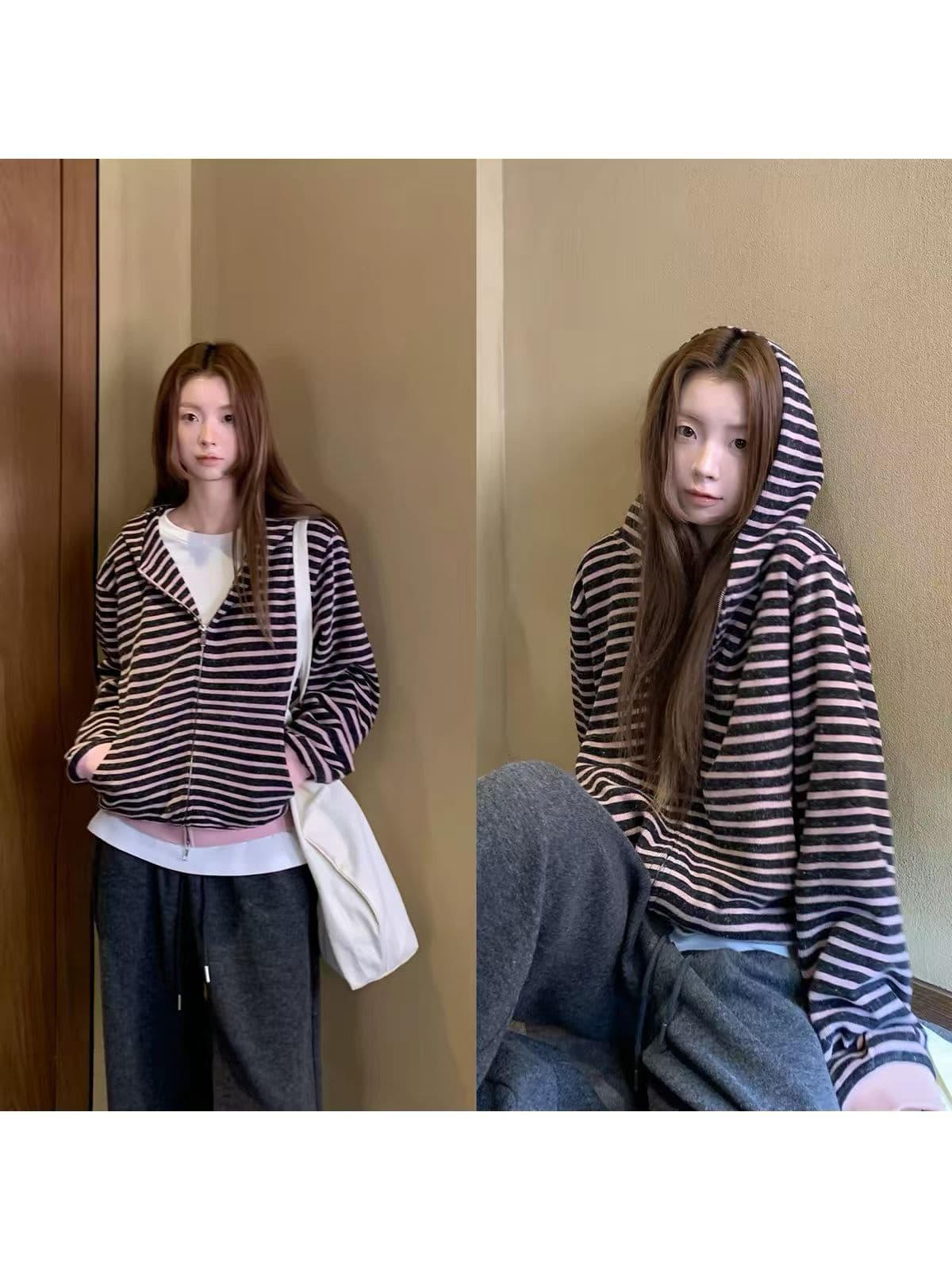 알파벳 자수 라운드 넥 풀오버 스웨터 여자 겨울 인사이드 가져 가라. 수 있습니다. 외출용 와이드 부드러운 찹쌀 니트 맨위