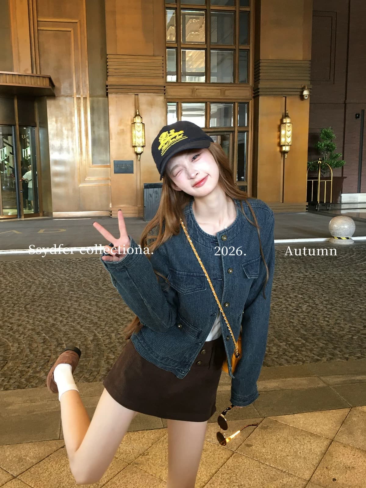 ssydfer 시 드니 로밍 레트로 워싱 재킷 루즈핏 프로필 모양 품격 패션 다용도 작은 대중 맨위 상세 이미지 3