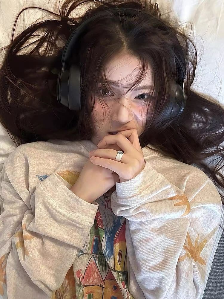 광저우 원본 원단 색상 수채화 낙서 자외선 차단 블라우스 여성 망사 루즈핏 긴 소매 티셔츠 이미지 2
