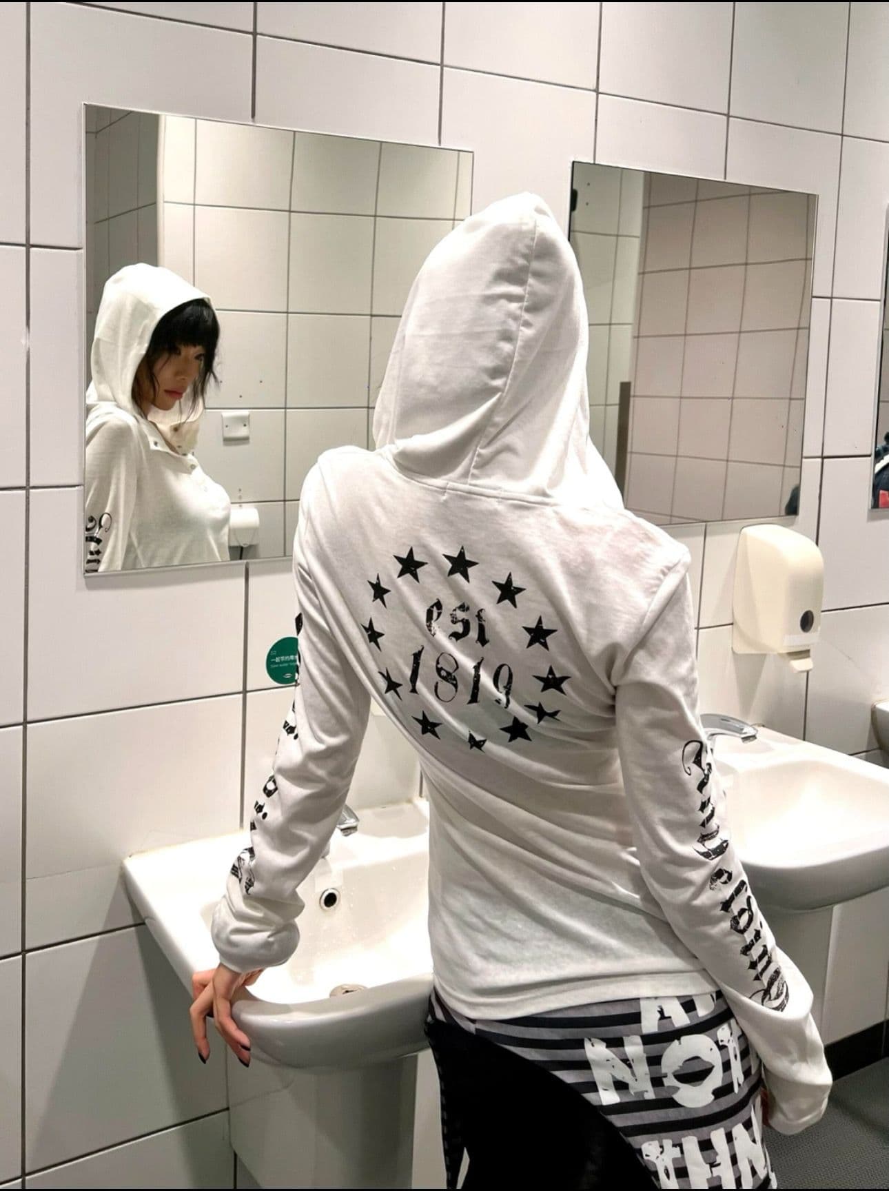 원본 솜씨 이중층 모자 광저우 눈꽃 면 자외선 차단 블라우스 여성 상세 이미지 2