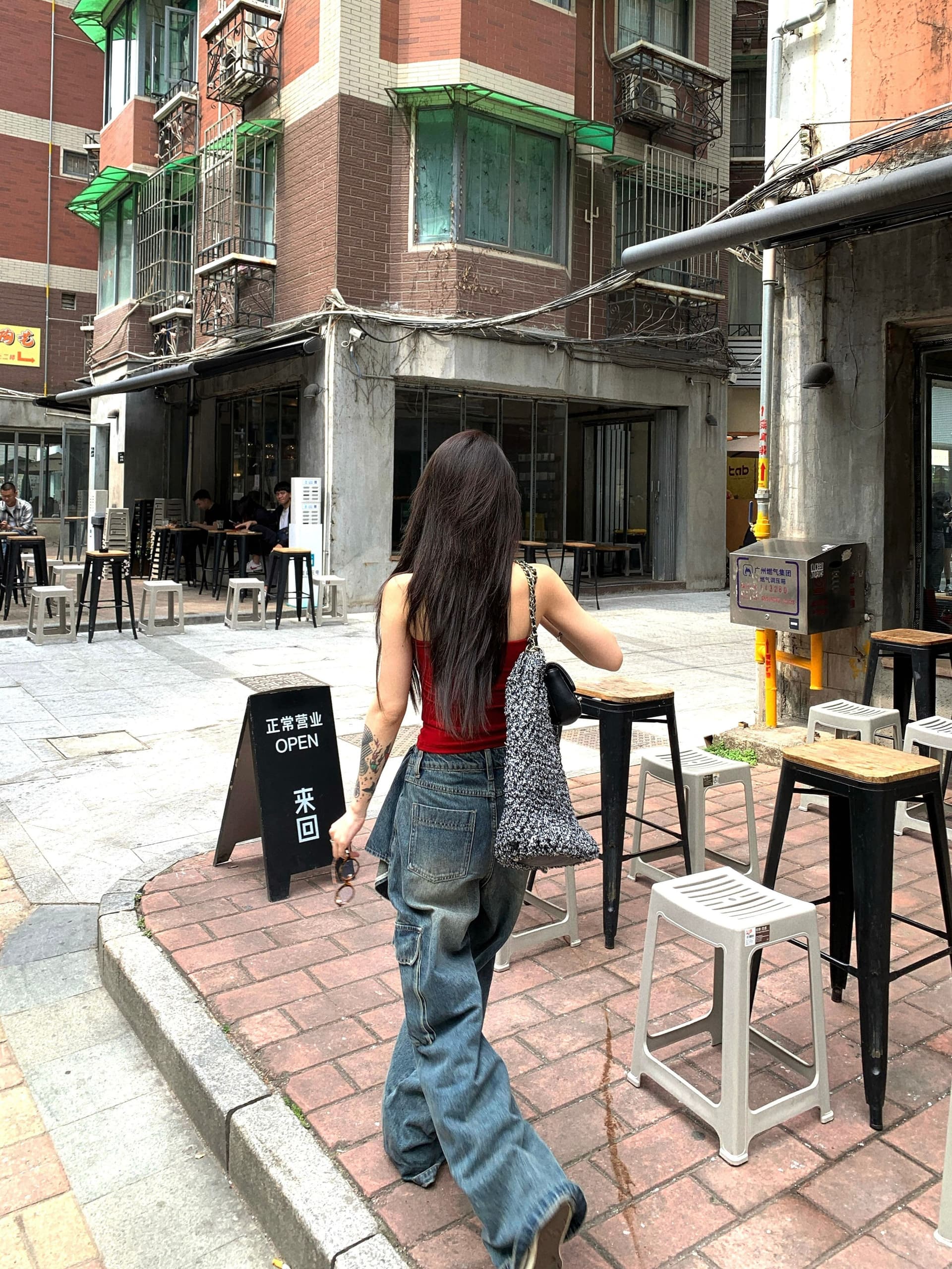 사람들 면 나비 넥타이 튜브탑 조끼 여성 여름 순수한 욕망 바람 포장 가슴 안쪽 가져 가라. 빨간색 달콤한 핫걸 맨위 상세 이미지 4