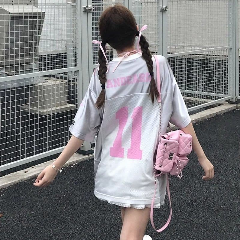 원본 솜씨 이후 패키지 칼라 광저우 원단 반팔 티셔츠 여성 이미지 2