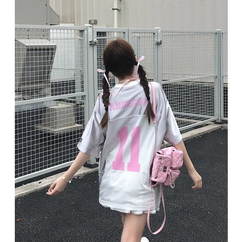 원본 솜씨 이후 패키지 칼라 광저우 원단 반팔 티셔츠 여성 상세 이미지 4