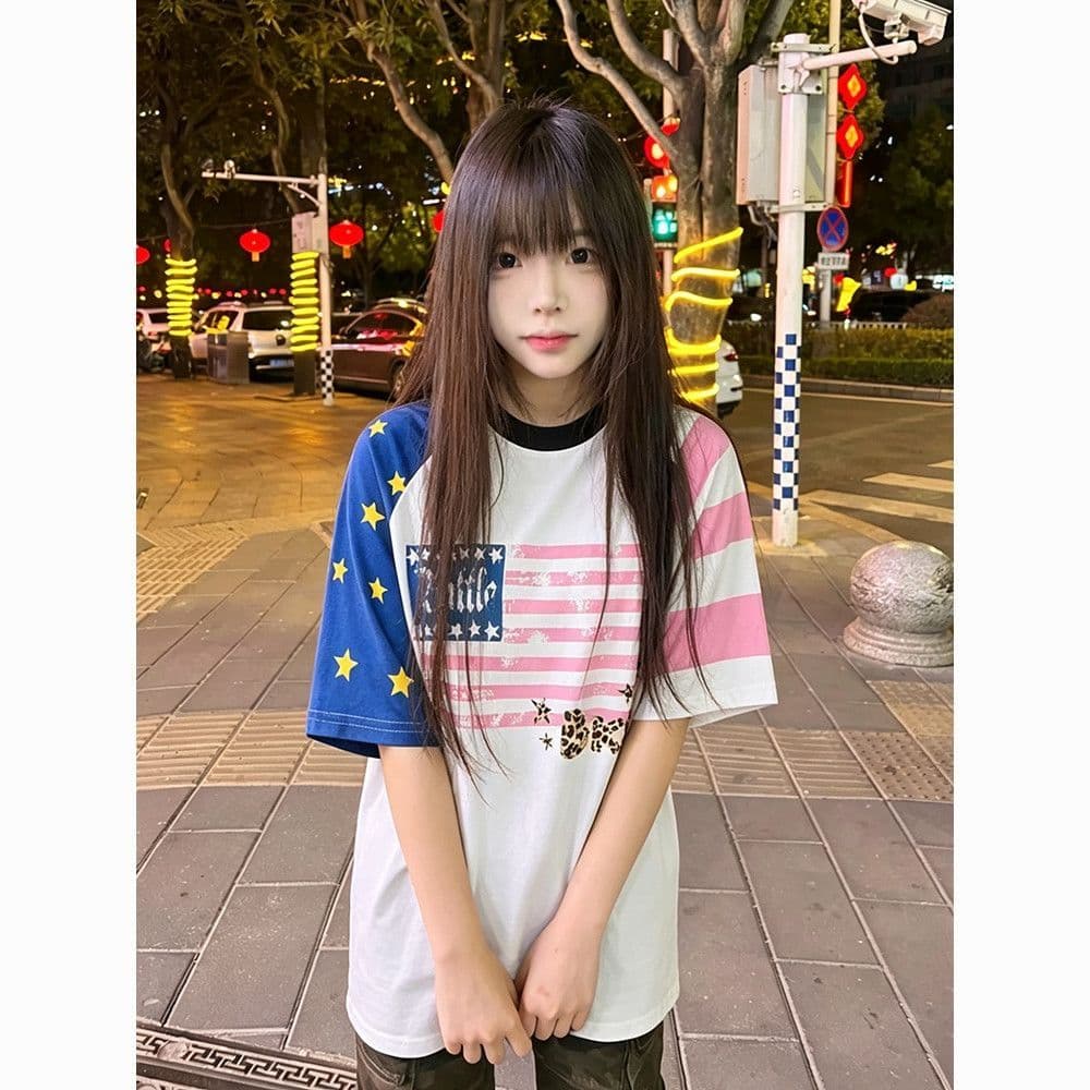 순면 220 그램 반팔 티셔츠 여성 상세 이미지 7