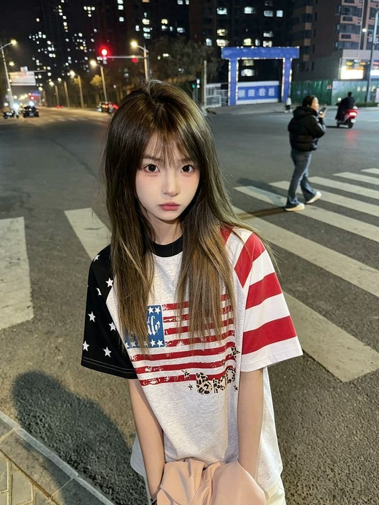 순면 220 그램 반팔 티셔츠 여성 상세 이미지 8