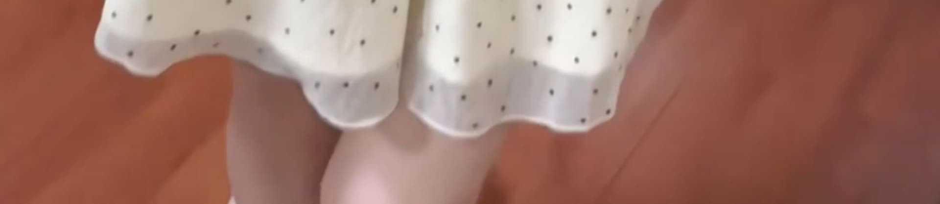 달콤한 자매 학원 스타일 도트 무늬 반신 치마 세트 여성 여름 베이비 칼라 반팔 맨위 케이크 미니 스커트 투피스 세트 상세 이미지 5