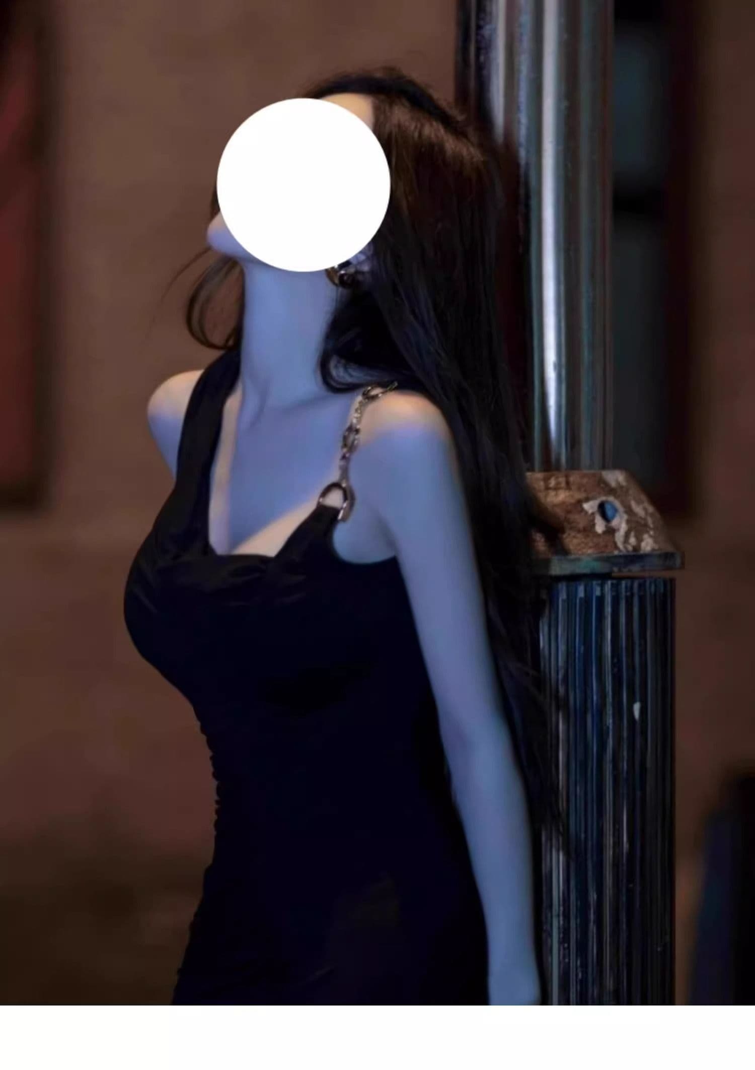 검정색 슬립 여성 드레스 디자인 센스 작은 대중 2026 년 새로운 나이트 클럽 바람 핫걸 섹시함 쇼트 스타일 타이트 스커트 상세 이미지 3